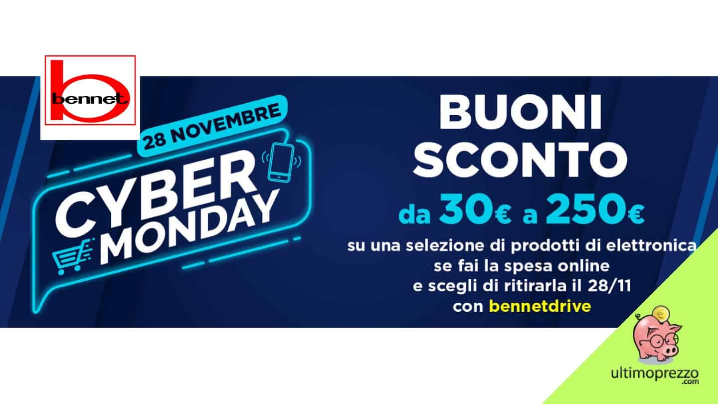 Offerte Cyber Monday 2022 clamorose da Bennet: Samsung Galaxy S20 FE a 199 € e non solo