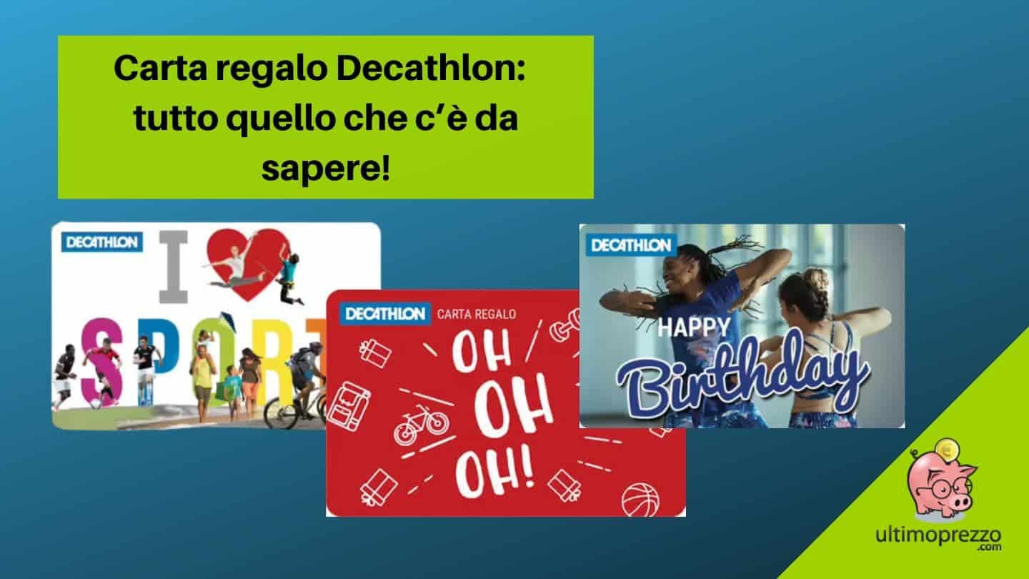 Carta regalo Decathlon: dove si compra, quanto è valida, come funziona e tutto quello che c’è da sapere