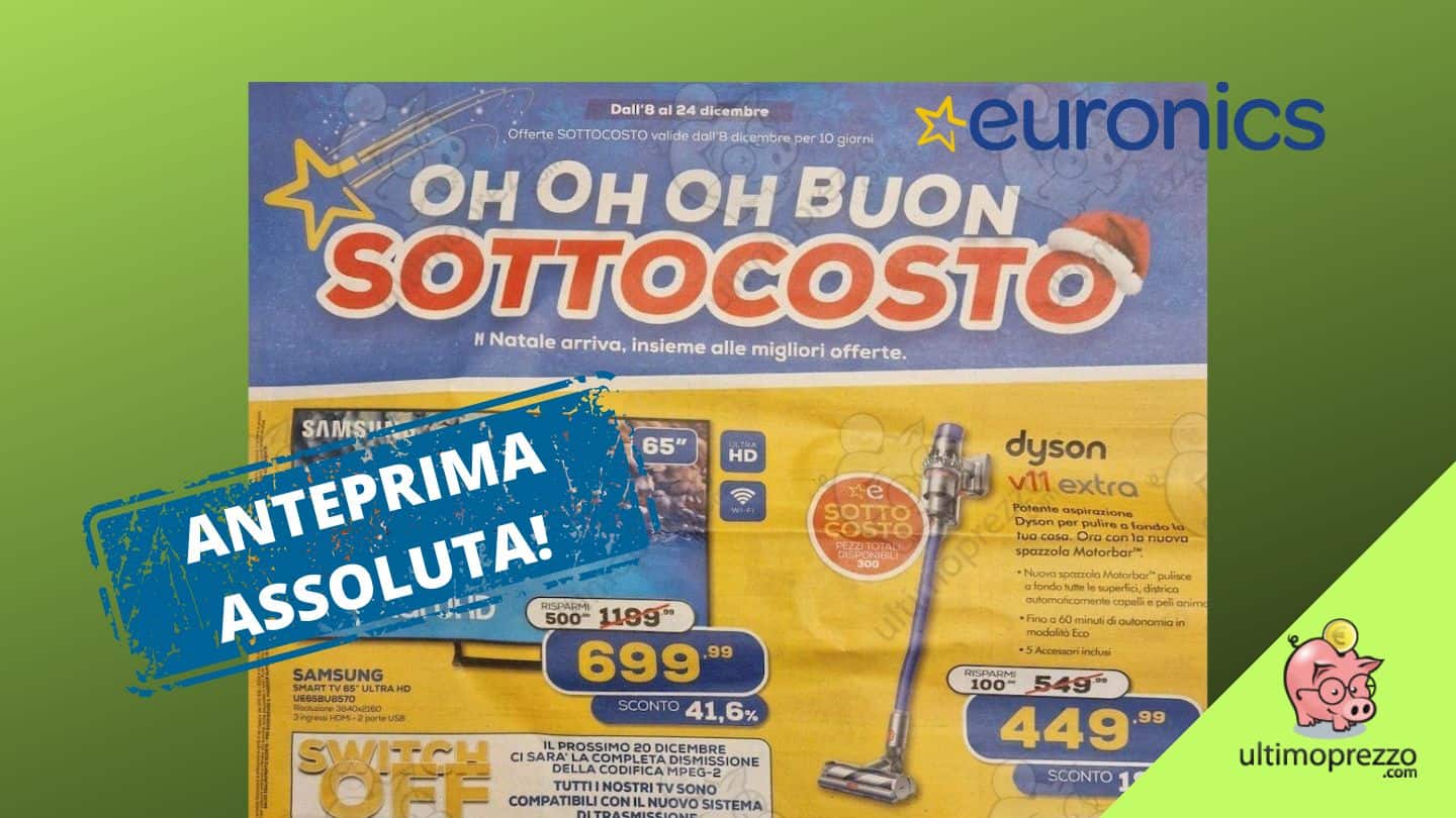 euronics sottocosto 8 17 dicembre 2022