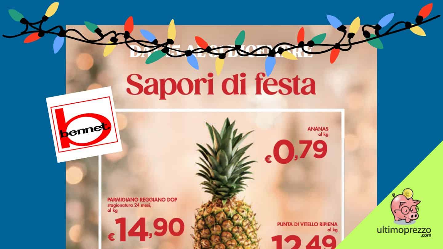 Volantino Bennet 15-31 dicembre 2022: a Natale “Sapori in festa” – e iPhone 13 al miglior prezzo