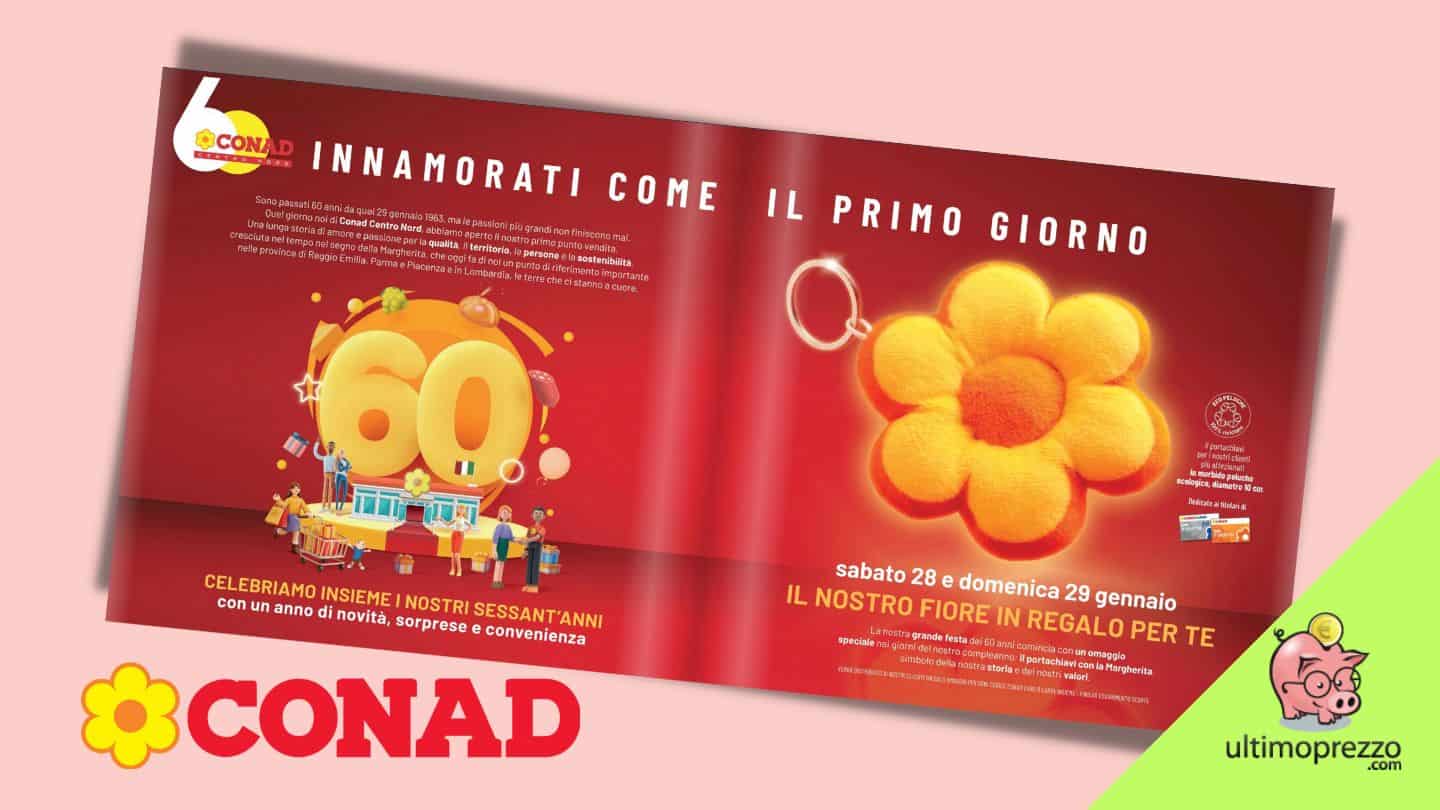 60° anniversario Conad, il 28 e 29 gennaio 2023 c’è un regalo per tutti i clienti! Ecco cos’è e come ottenerlo