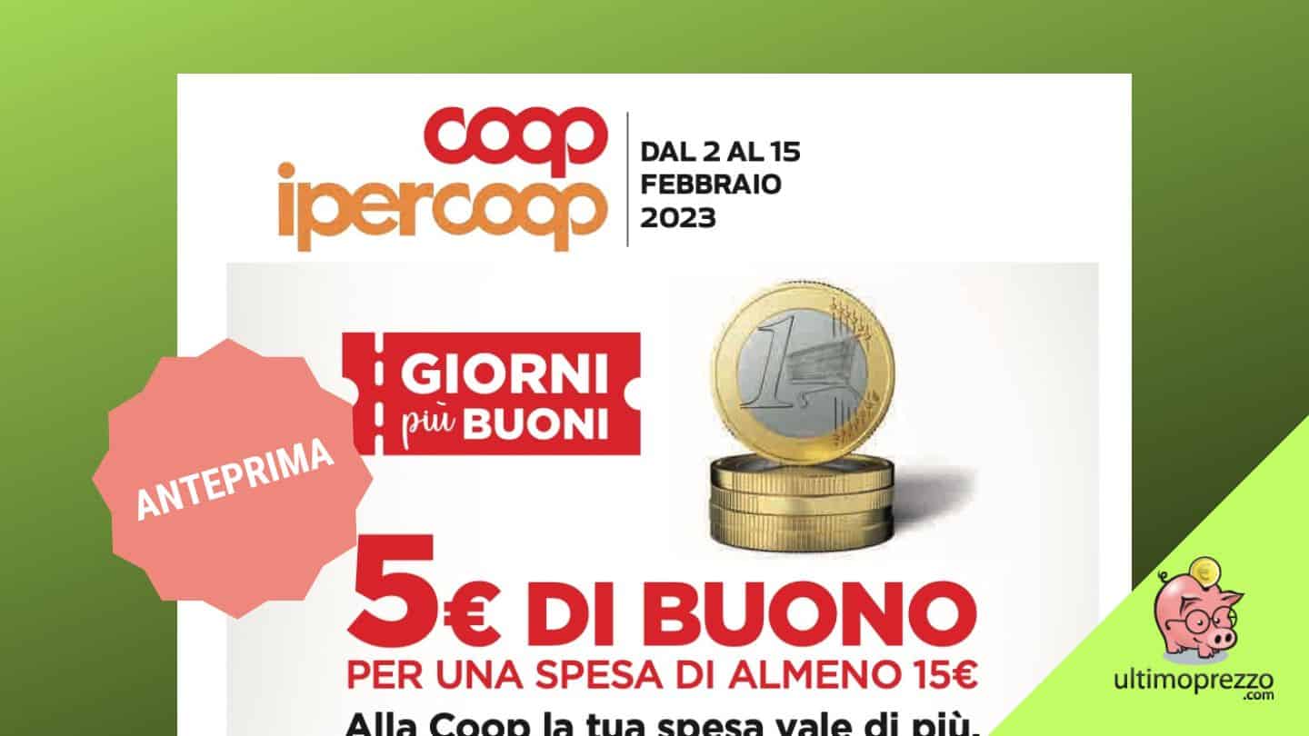 Volantino Coop, punti extra per il catalogo e tutte le offerte 2-15 febbraio 2023