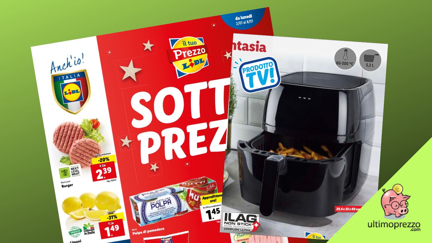 volantino Lidl dal 2 gennaio 2023
