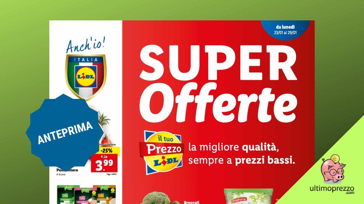 Torna la Settimana greca Lidl nel volantino dal 23 gennaio 2023, eccolo in anteprima!