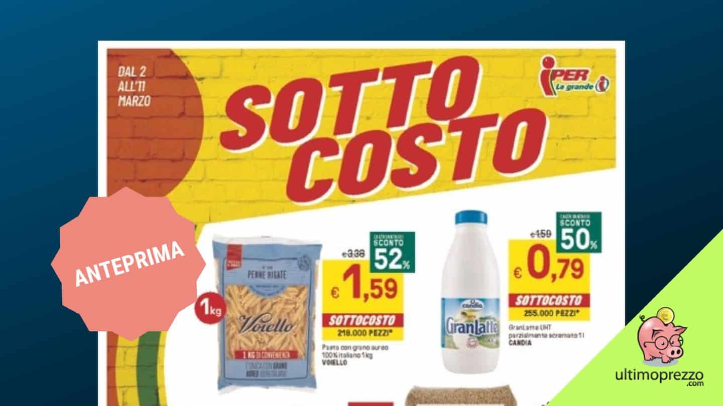volantino iper la grande i sottocosto 2 marzo 2023