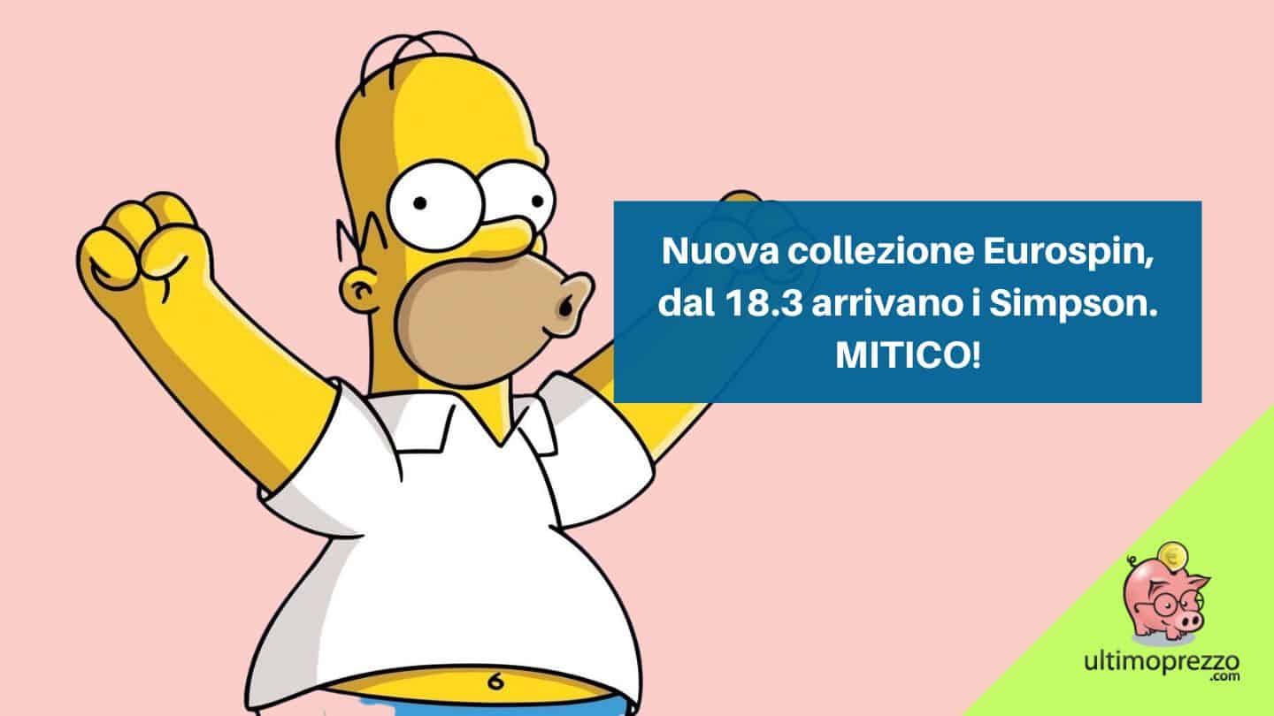 collezione simpson eurospin 2023