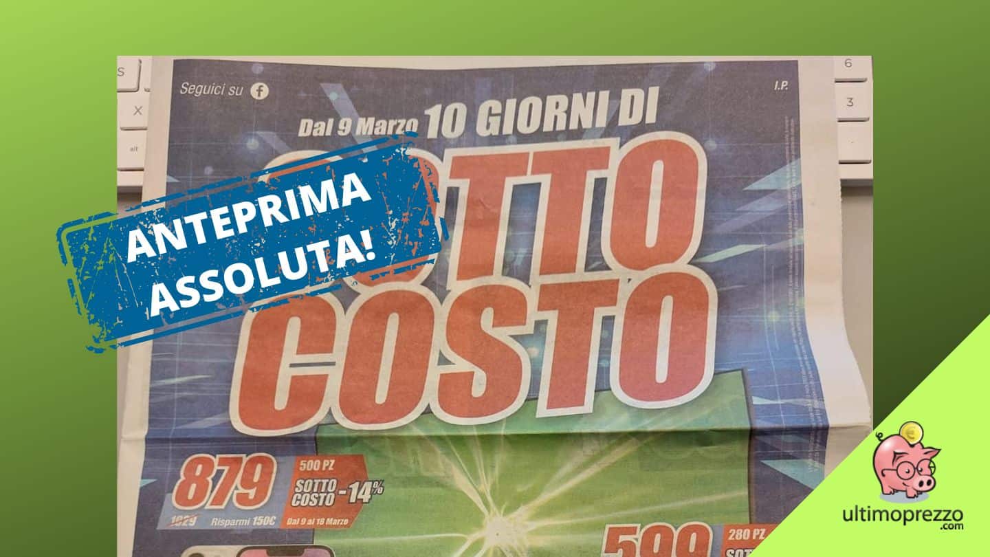 sottocosto Trony 9 marzo 2023