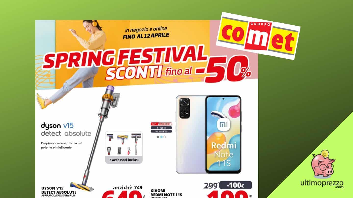 volantino Comet Pasqua 2023