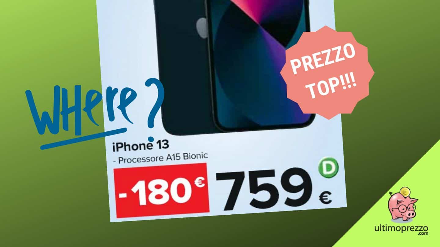 prezzo iphone 13 aprile 2023