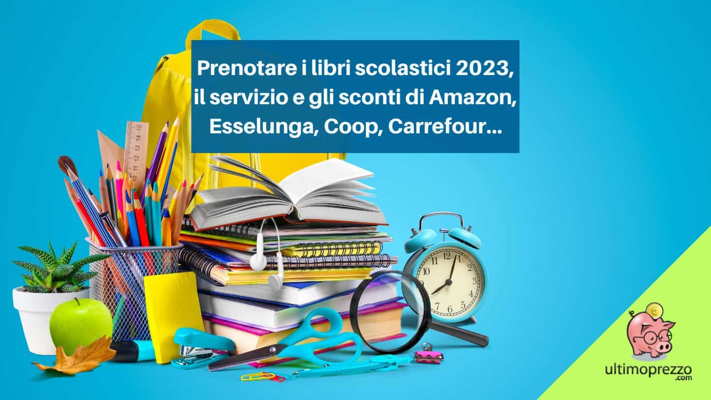 libri di testo 2023 supermercati