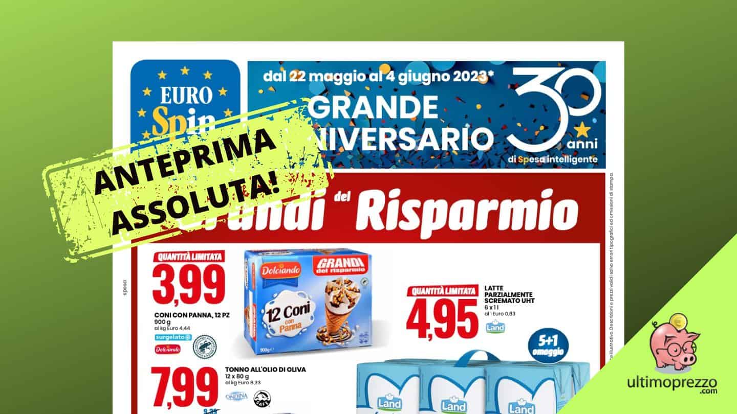 volantino eurospin 22 maggio 2023 anteprima