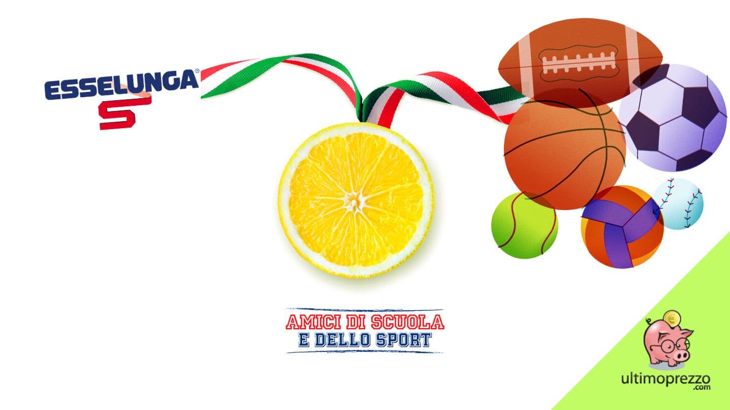 Novità Amici di scuola Esselunga 2023, si può donare anche a società e associazioni sportive