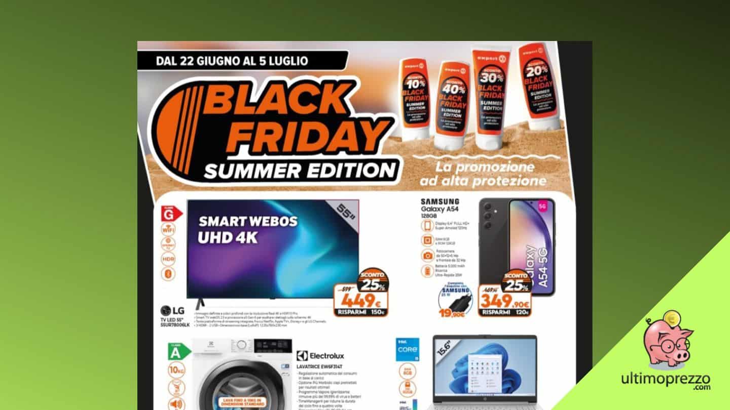 Black Friday Expert, il buon ultimo dell’estate 2023: cosa ci riserva il volantino?