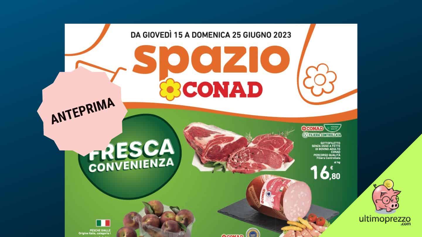 nuovo volantino Conad 15 giugno 2023 anteprima