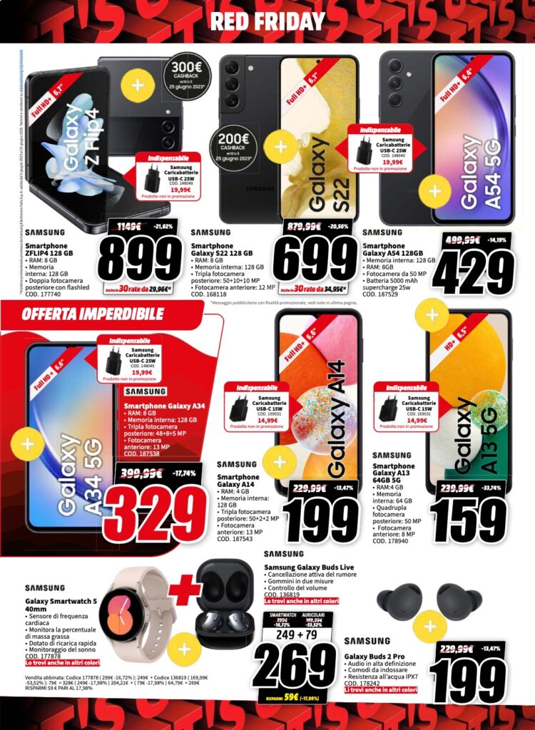 volantino Black Friday MediaWorld 2023 5 giugno pagina 03