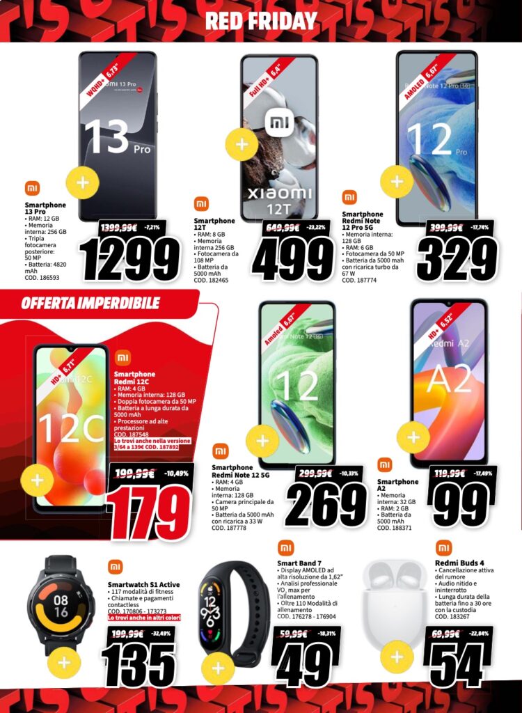 volantino Black Friday MediaWorld 2023 5 giugno pagina 04