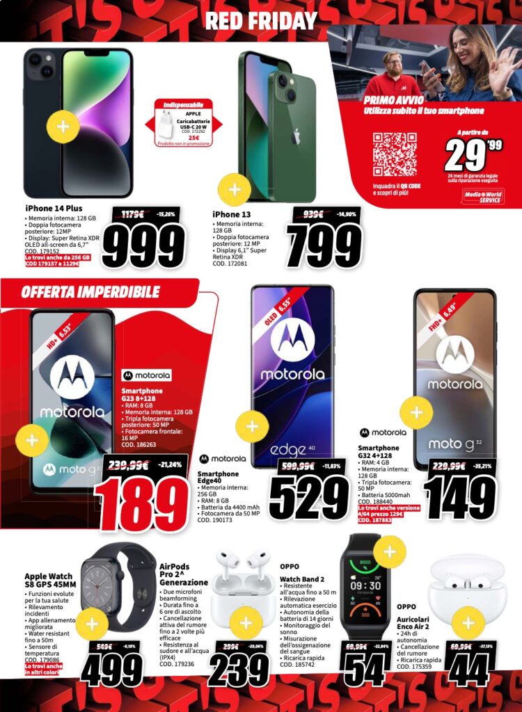 volantino Black Friday MediaWorld 2023 5 giugno pagina 05