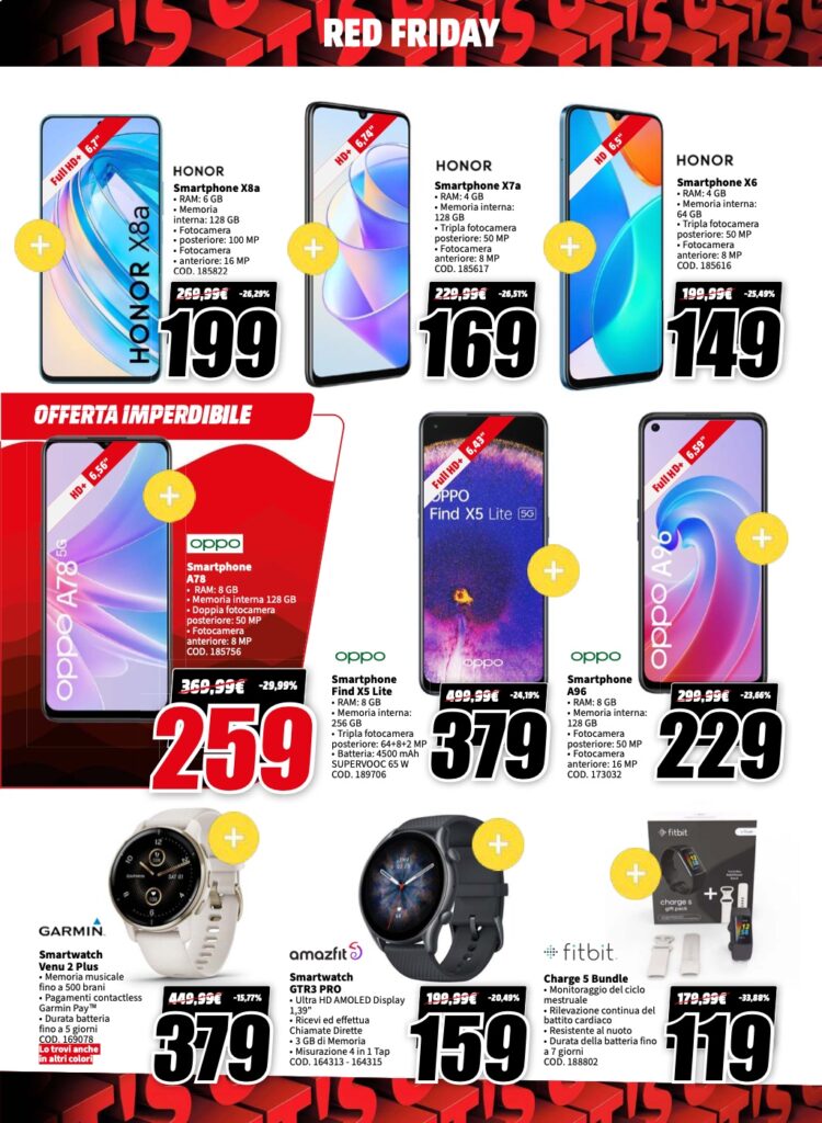 volantino Black Friday MediaWorld 2023 5 giugno pagina 07