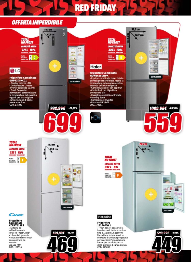 volantino Black Friday MediaWorld 2023 5 giugno pagina 24