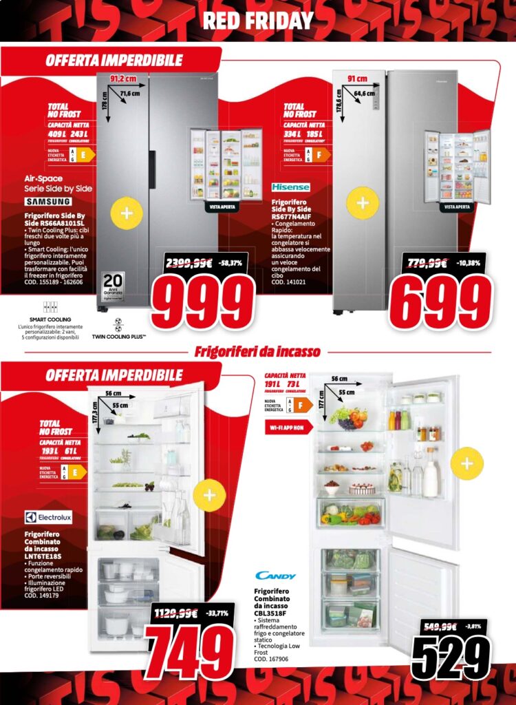 volantino Black Friday MediaWorld 2023 5 giugno pagina 25