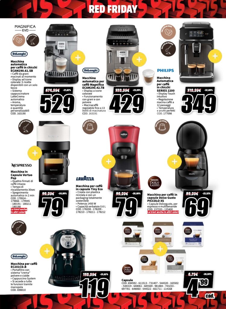 volantino Black Friday MediaWorld 2023 5 giugno pagina 29