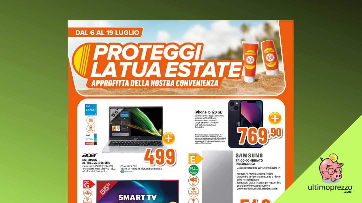 Anteprima volantino Expert 6-19 luglio 2023: tasso zero, offerte… Anche