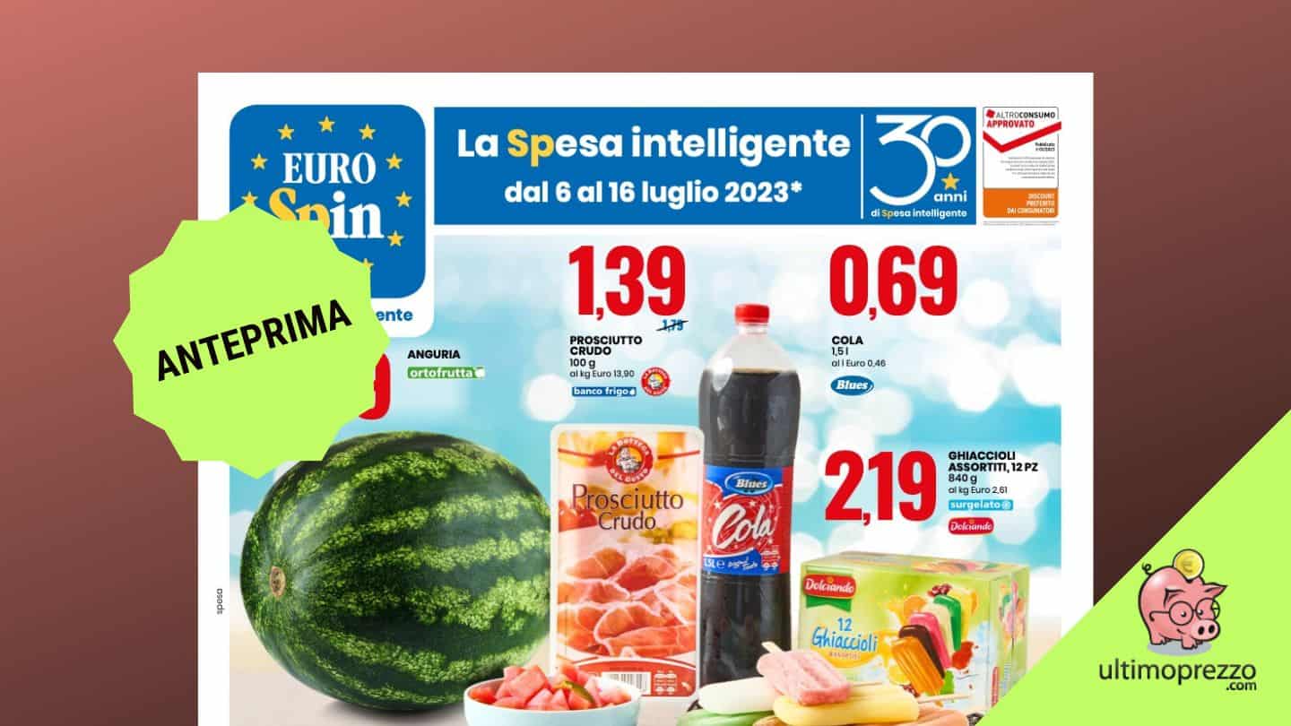 volantino eurospin 6 luglio 2023
