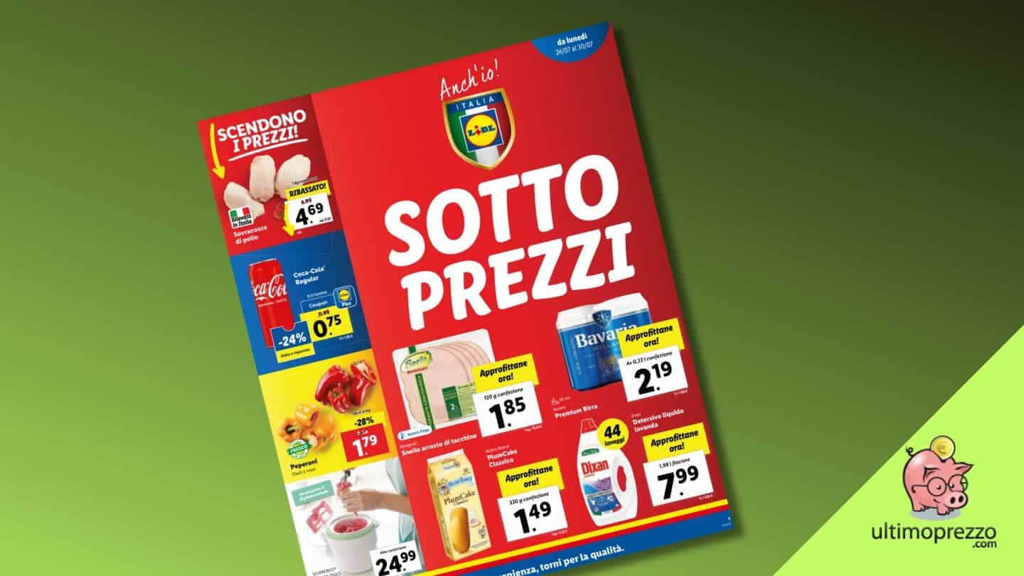 Anteprima volantino LIDL dal 24 al 30 luglio: ecco le offerte estive di fine mese