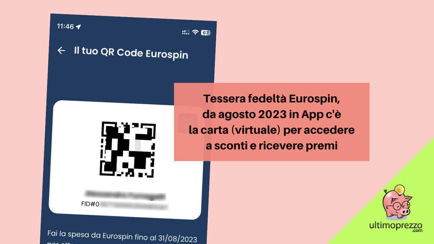 tessera fedeltà eurospin