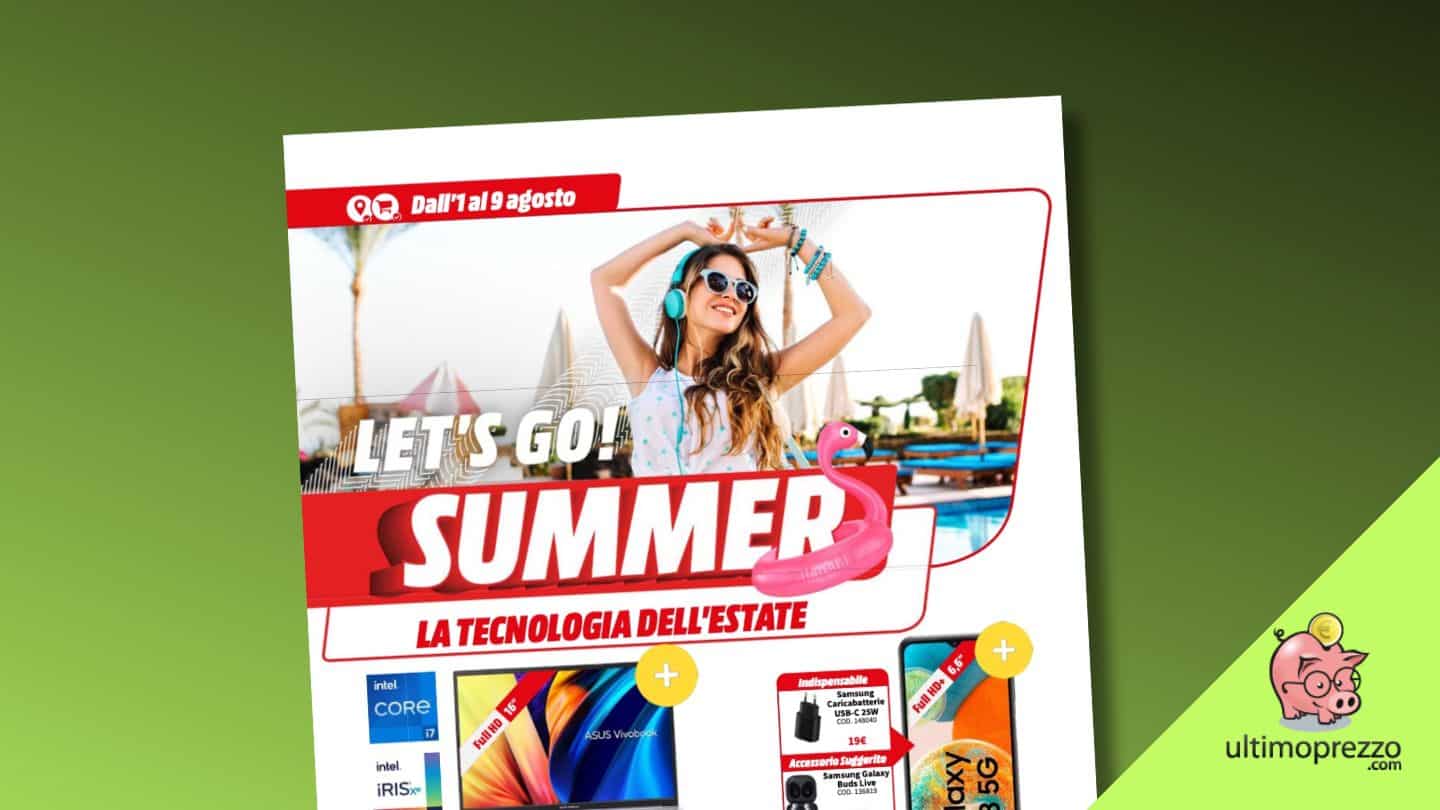 Volantino MediaWorld di agosto 2023: non solo iPhone Week