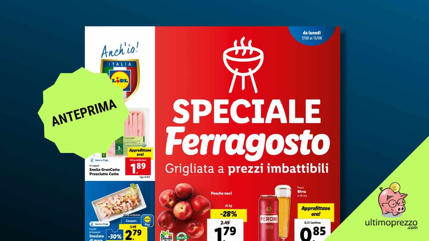 Volantino Lidl 7-13 agosto 2023: in anteprima il prezzo di robot aspirapolvere, indispensabili auto, abbigliamento Harry Potter e…
