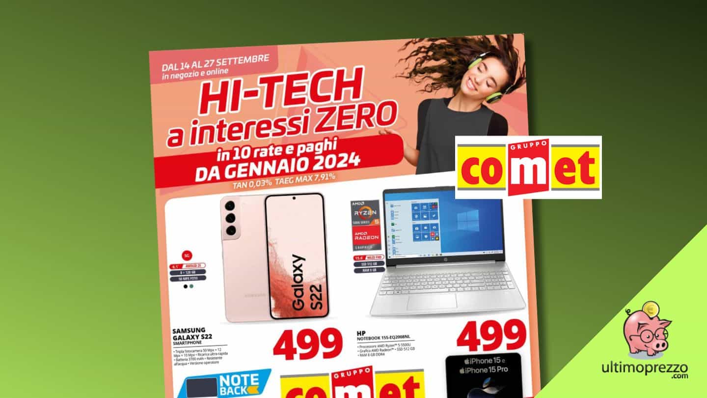 volantino Comet 14 settembre 2023