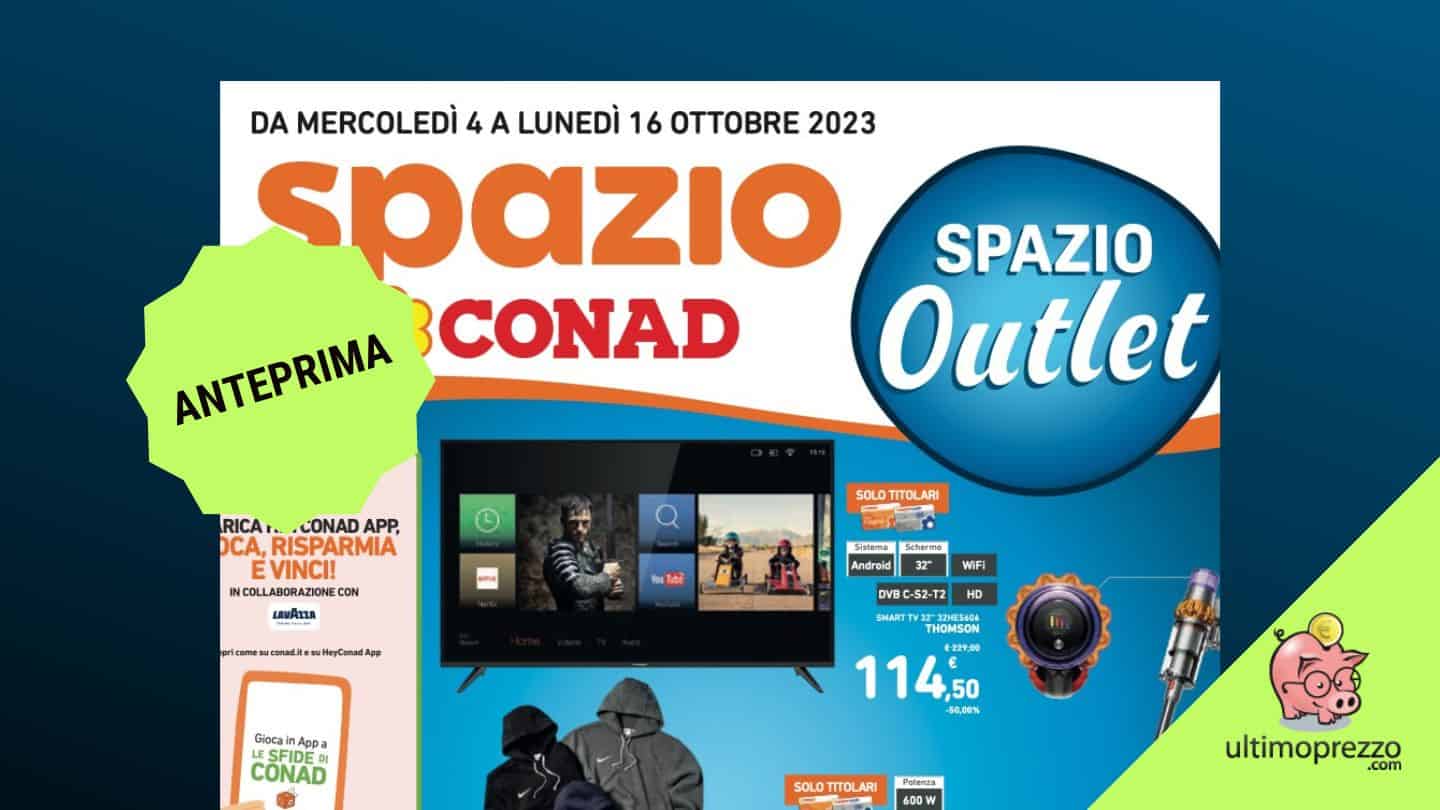 Dyson in offerta e sconti sui TV, in anteprima il volantino Conad dal 4 ottobre 2023