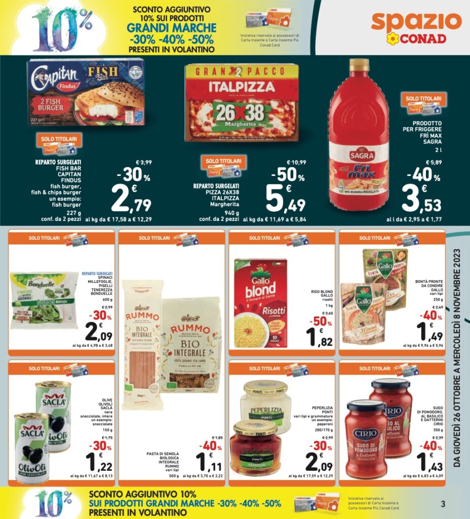 Volantino Conad 26 ottobre 2023 pagina 03