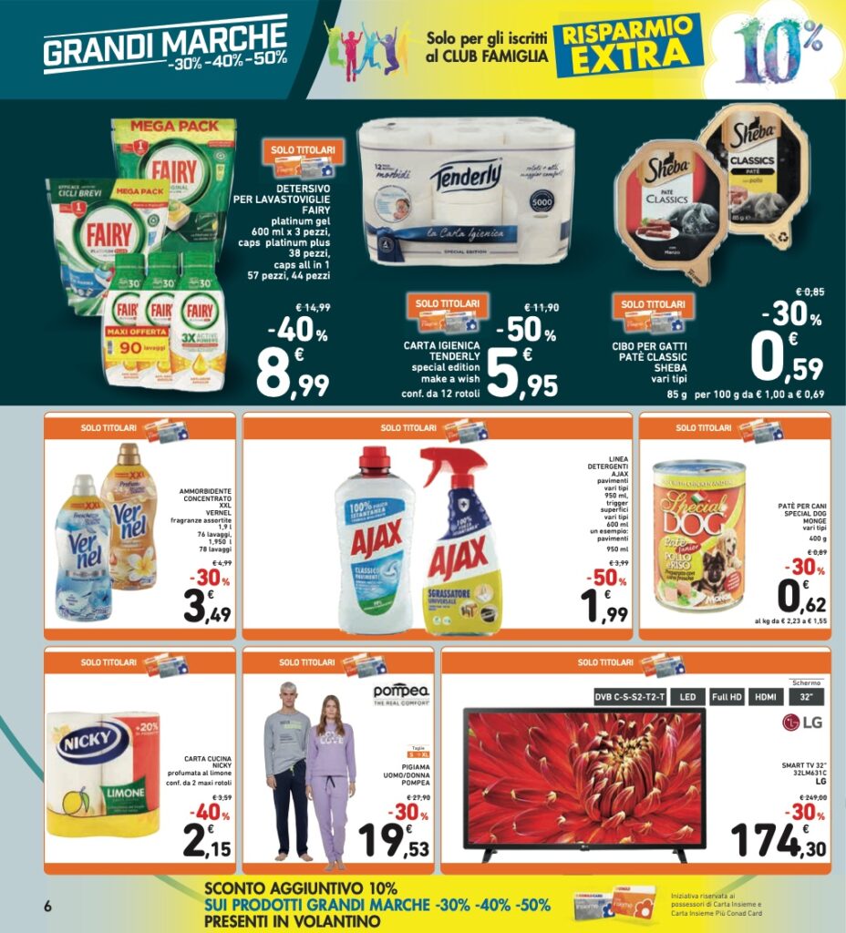 Volantino Conad 26 ottobre 2023 pagina 06