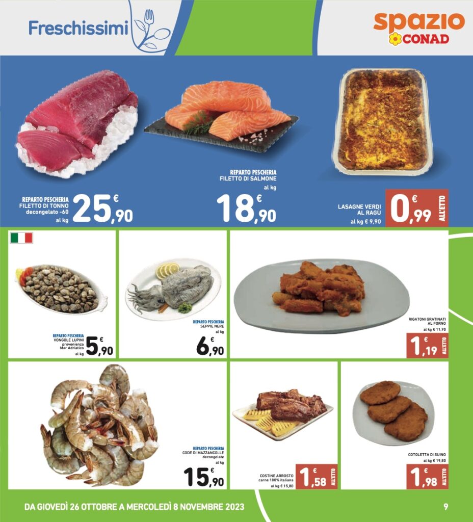 Volantino Conad 26 ottobre 2023 pagina 09