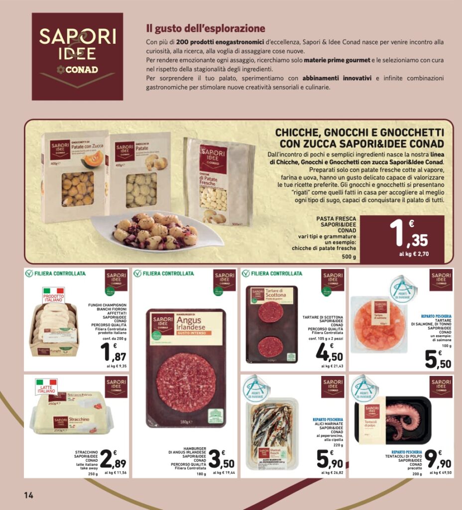 Volantino Conad 26 ottobre 2023 pagina 14