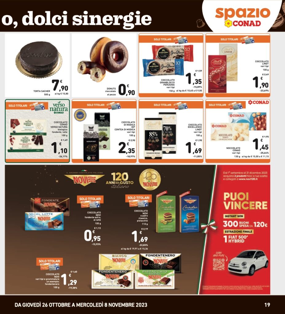 Volantino Conad 26 ottobre 2023 pagina 19