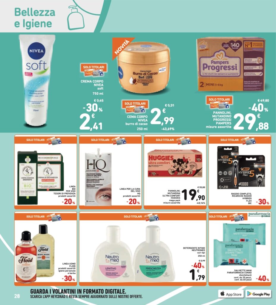 Volantino Conad 26 ottobre 2023 pagina 28