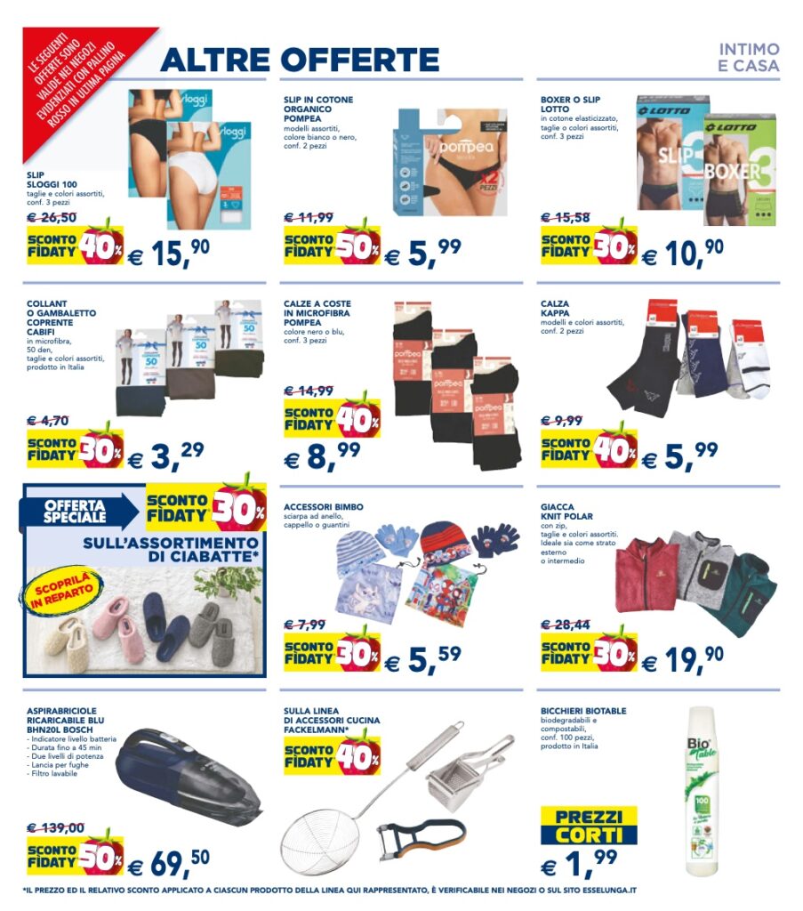 Volantino Esselunga 26 ottobre 2023 pagina 28