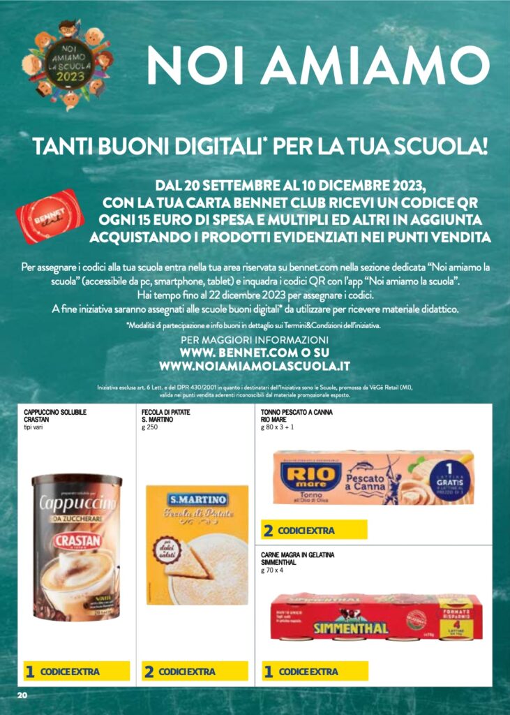 volantino Bennet 5 ottobre 2023 pagina 20