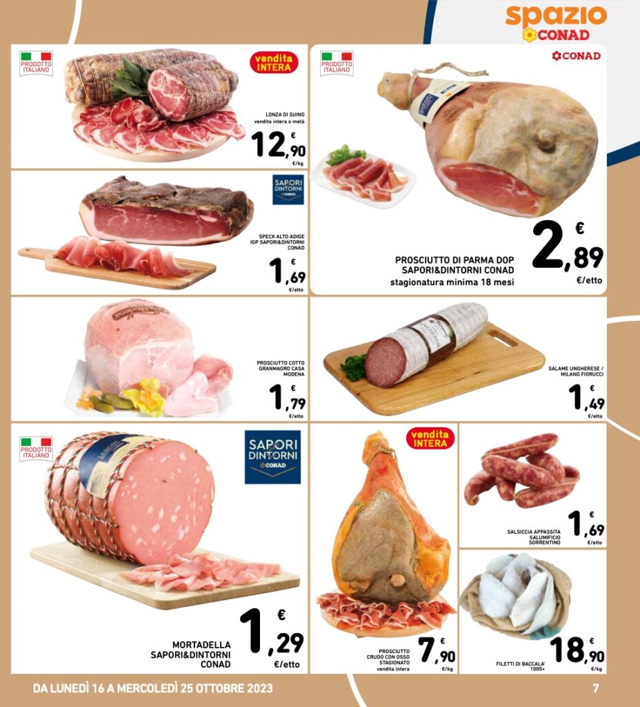 volantino Conad 16 ottobre 2023 agina 07