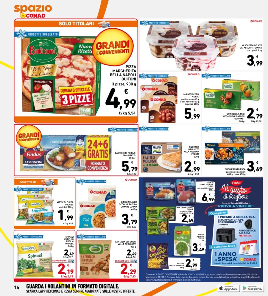 volantino Conad 16 ottobre 2023 agina 14