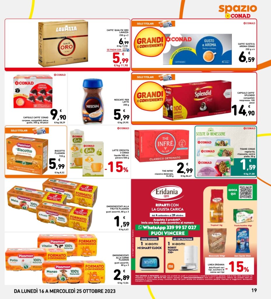 volantino Conad 16 ottobre 2023 agina 19