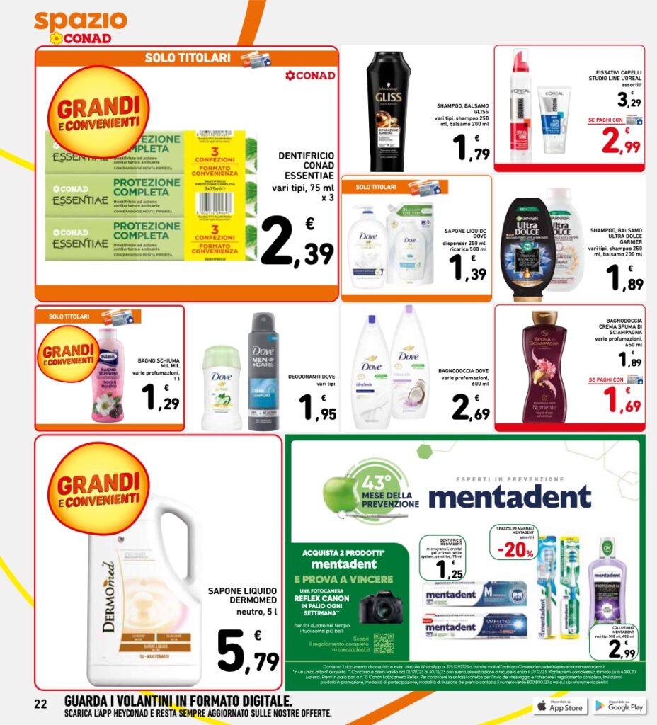 volantino Conad 16 ottobre 2023 agina 22