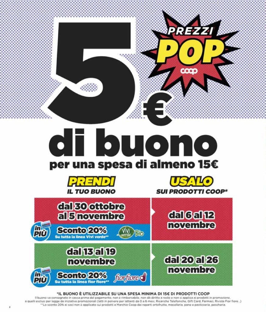 volantino Coop Lombardia Ipercoop 1 novembre 2023 pagina 02
