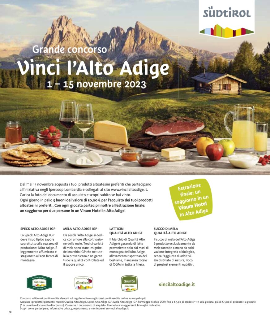 volantino Coop Lombardia Ipercoop 1 novembre 2023 pagina 10