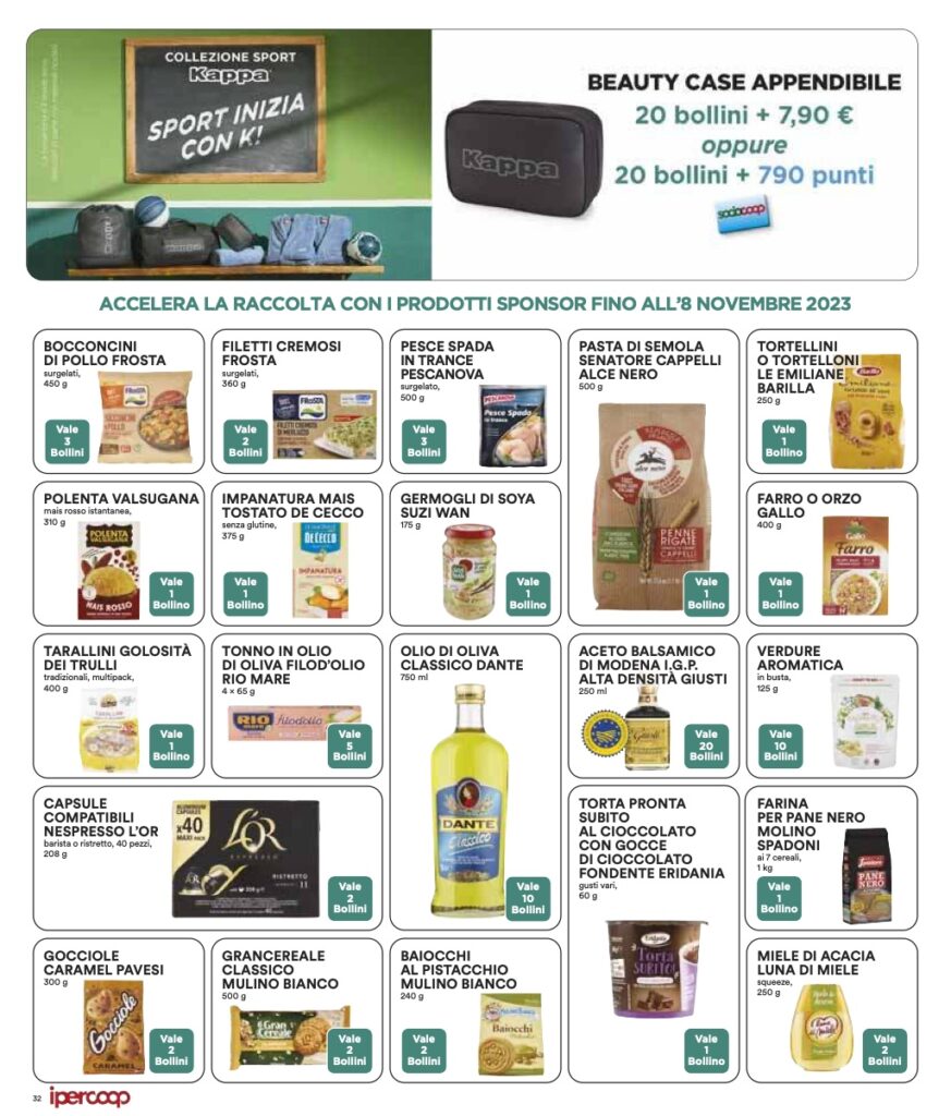 volantino Coop Lombardia Ipercoop 1 novembre 2023 pagina 32