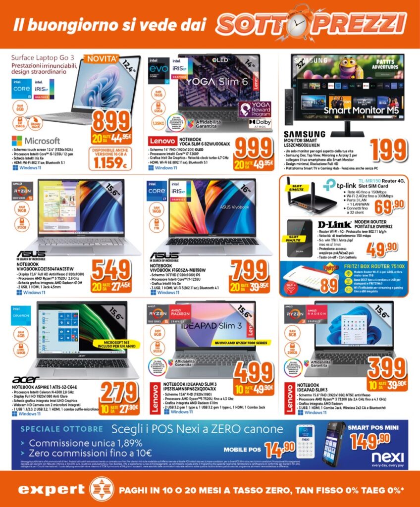 volantino Expert 12 ottobre 2023 pagina 07