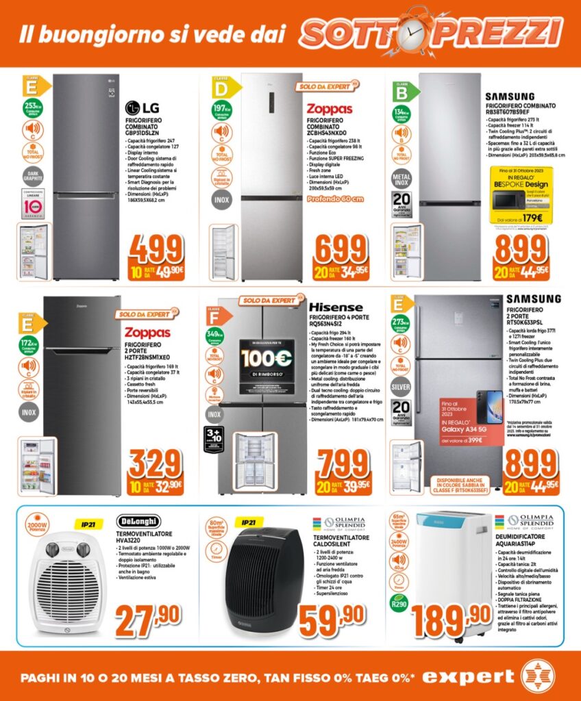 volantino Expert 12 ottobre 2023 pagina 18